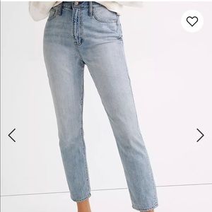 Madewell The Curvy Perfect Vintage Jean in Fitzgerald Wash